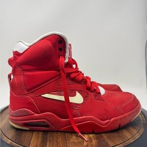 Nike Air Command Force University Red 684715-600 High Top Men’s Size 11